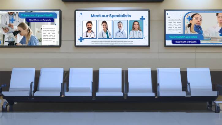 videos para clinicas y carteleria digital salas de espera