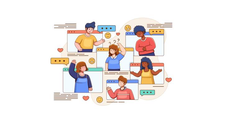 construir una comunidad online