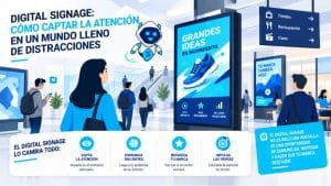 Digital Signage para captar la atención
